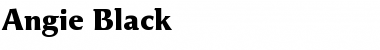 Download Angie Black Font Title Preview