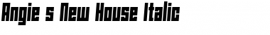 Download Angie's New House Italic Font Title Preview