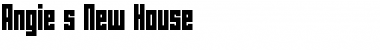Download Angie's New House Regular Font Title Preview