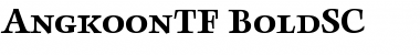 Download AngkoonTF-BoldSC Regular Font Title Preview