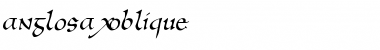 Download AnglosaxOblique Regular Font Title Preview