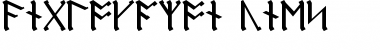 Download AngloSaxon Runes Regular Font Title Preview