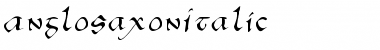 Download AngloSaxon Regular Font Title Preview