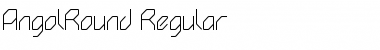 Download AngolRound Regular Regular Font Title Preview