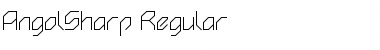 Download AngolSharp Regular Regular Font Title Preview