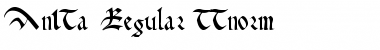 Download Anita Regular Font Title Preview