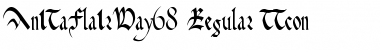 Download AnitaFlairWay68 Regular Font Title Preview