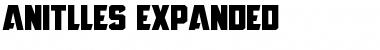 Download Anitlles Expanded Expanded Font Title Preview
