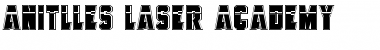 Download Anitlles Laser Academy Regular Font Title Preview