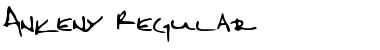 Download Ankeny Regular Font Title Preview