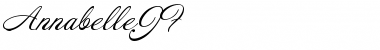 Download AnnabelleJF Regular Font Title Preview