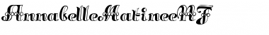 Download AnnabelleMatineeNF Regular Font Title Preview