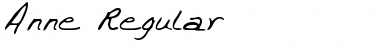 Download Anne Regular Font Title Preview