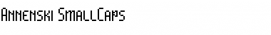 Download Annenski-SmallCaps Regular Font Title Preview