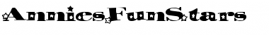 Download AnniesFunStars Regular Font Title Preview