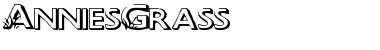 Download AnniesGrass Regular Font Title Preview