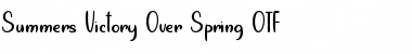 Download Summers Victory Over Spring Font