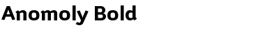 Download Anomoly Bold Font Title Preview