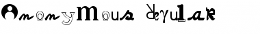 Download Anonymous Regular Font Title Preview