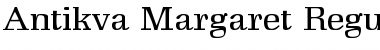 Download Antikva Margaret Regular Font Title Preview