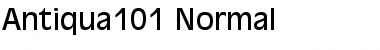 Download Antiqua101 Normal Font Title Preview