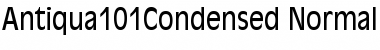 Download Antiqua101Condensed Normal Font Title Preview