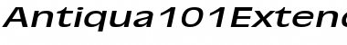 Download Antiqua101Extended Italic Font Title Preview