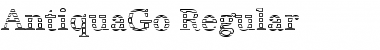 Download AntiquaGo Regular Font Title Preview