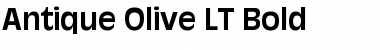 Download AntiqueOlive LT Roman Bold Font Title Preview