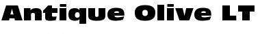 Download AntiqueOlive LT Nord Regular Font Title Preview