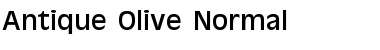 Download Antique-Olive Normal Font Title Preview