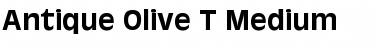 Download Antique Olive T Regular Font