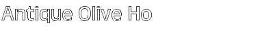 Download Antique-Olive Ho Regular Font Title Preview