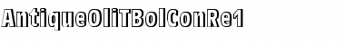 Download AntiqueOliTBolConRe1 Regular Font Title Preview