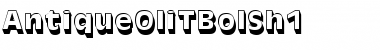 Download AntiqueOliTBolSh1 Regular Font Title Preview