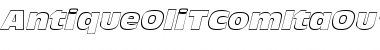 Download AntiqueOliTComItaOu1 Regular Font Title Preview