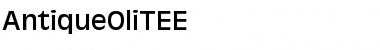 Download AntiqueOliTEE Regular Font Title Preview