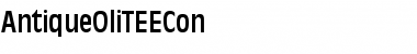 Download AntiqueOliTEECon Regular Font Title Preview
