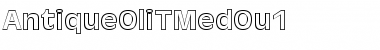 Download AntiqueOliTMedOu1 Regular Font Title Preview