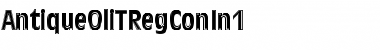 Download AntiqueOliTRegConIn1 Regular Font Title Preview