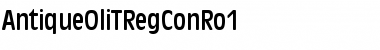 Download AntiqueOliTRegConRo1 Regular Font Title Preview