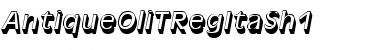 Download AntiqueOliTRegItaSh1 Regular Font Title Preview