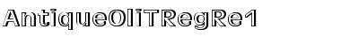Download AntiqueOliTRegRe1 Regular Font Title Preview
