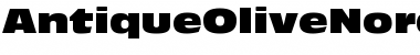 Download AntiqueOliveNord Roman Font Title Preview