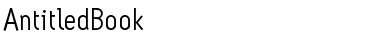Download AntitledBook Regular Font Title Preview