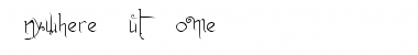 Download Anywhere But Home Regular Font Title Preview