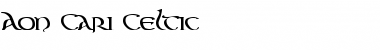 Download Aon Cari Celtic Regular Font Title Preview