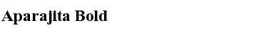 Download Aparajita Bold Font Title Preview