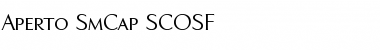 Download Aperto SmCap SCOSF Font Title Preview