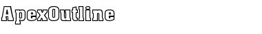 Download ApexOutline Normal Font Title Preview